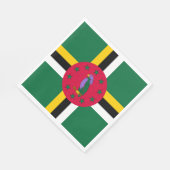 Vlag van Dominica Servet (Hoek)