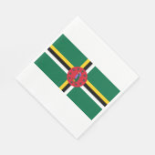 vlag van Dominica Servet (Hoek)