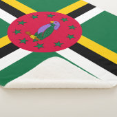 Vlag van Dominica Sherpa Deken (3/4)