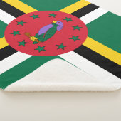 vlag van Dominica Sherpa Deken (3/4)