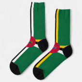 Vlag van Dominica Sokken (Links)
