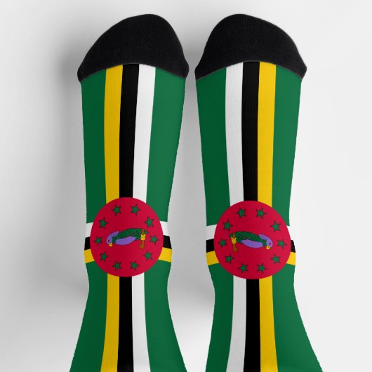 Vlag van Dominica Sokken (Top)