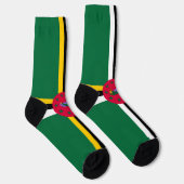 Vlag van Dominica Sokken (Rechts)