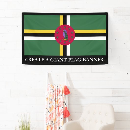 vlag van Dominica Spandoek (Insitu)