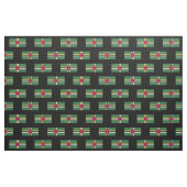 vlag van Dominica Stof (Fat Quarter)
