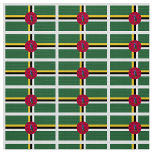Vlag van Dominica Stof