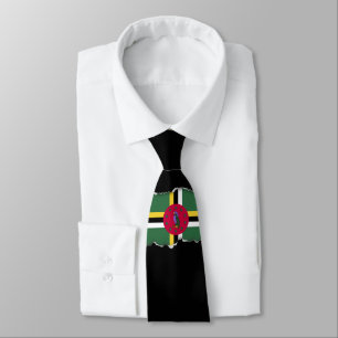 Vlag van Dominica Stropdas