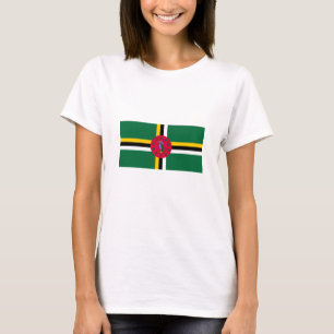 Vlag van Dominica T-shirt