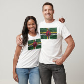 Vlag van Dominica T-shirt (Unisex)