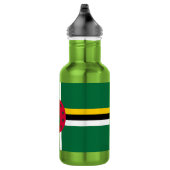 Vlag van Dominica Waterfles (Rechts)