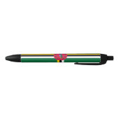 Vlag van Dominica Zwarte Inkt Pen (Bodem)