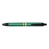 vlag van Dominica Zwarte Inkt Pen (Achterkant)