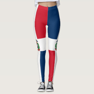 Vlag van Dominicaanse Republiek Leggings