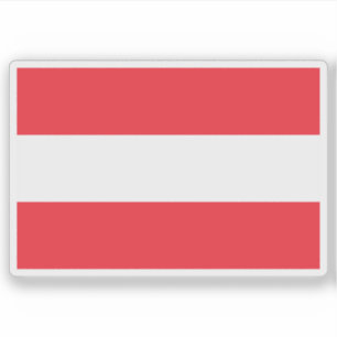 Vlag van Dordrecht, Nederland Sticker