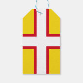 Vlag van Dorset Gift Bag Cadeaulabel (Achterkant)