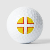 Vlag van Dorset Golfballen (Voorkant)