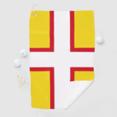 Vlag van Dorset Golfhanddoek (Insitu)