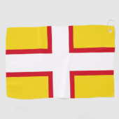 Vlag van Dorset Golfhanddoek (Horizontaal)