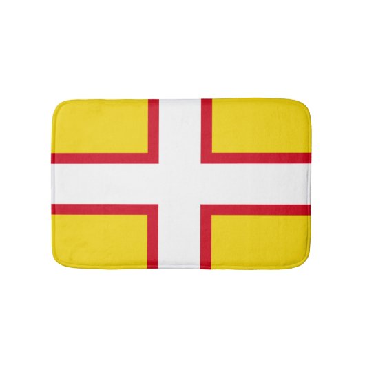 Vlag van Dorset (Graafschap VK) Badmat (Voorkant)