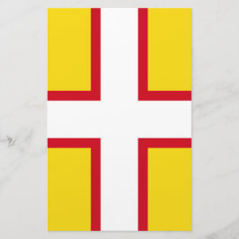 Vlag van Dorset (Graafschap VK) Briefpapier