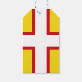 Vlag van Dorset (Graafschap VK) Cadeaulabel