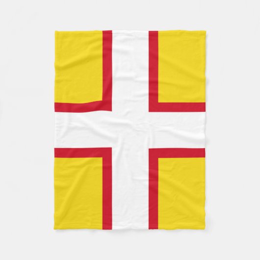 Vlag van Dorset (Graafschap VK) Fleece Deken (Voorkant)