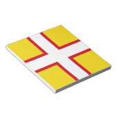 Vlag van Dorset (Graafschap VK) Notitieblok (Schuin)