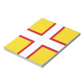 Vlag van Dorset (Graafschap VK) Notitieblok (Linkerzijde)