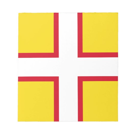 Vlag van Dorset (Graafschap VK) Notitieblok (Voorkant)