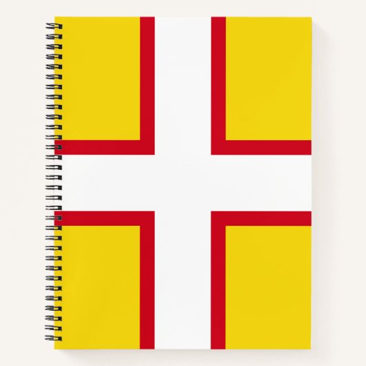 Vlag van Dorset (Graafschap VK) Notitieboek (Voorkant)