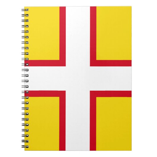 Vlag van Dorset (Graafschap VK) Notitieboek (Voorkant)
