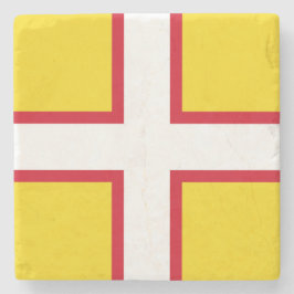 Vlag van Dorset (Graafschap VK) Stenen Onderzetter
