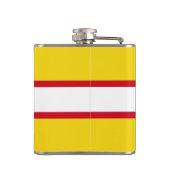 Vlag van Dorset Hip Flask Heupfles (Achterkant)