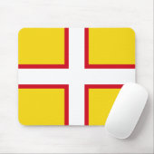 Vlag van Dorset Muismat (Met muis)
