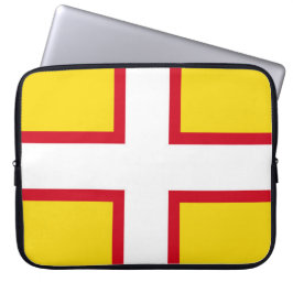 Vlag van Dorset (provincie VK) Laptop Sleeve