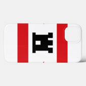 Vlag van Drenthe Case-Mate iPhone Case (Achterkant (horizontaal))