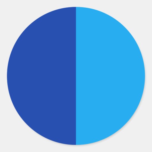 vlag van dublin ierland symbool ronde sticker (Voorkant)