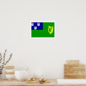 Vlag van Dublin Poster (Keuken)