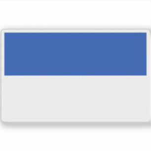 Vlag van Duisburg, Duitsland Sticker