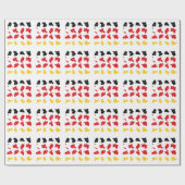 Vlag van Duitse Staten Cadeaupapier (Vlak)