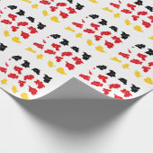 Vlag van Duitse Staten Cadeaupapier (Hoek)