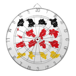 Vlag van Duitse Staten Dartbord