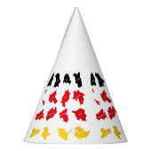 Vlag van Duitse Staten Feesthoedjes (Links)