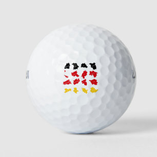 Vlag van Duitse Staten Golfballen