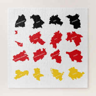 Vlag van Duitse Staten Legpuzzel