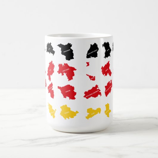 Vlag van Duitse Staten Magische Mok (Midden)