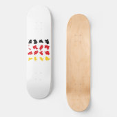 Vlag van Duitse Staten Persoonlijk Skateboard (Voorkant)
