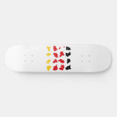 Vlag van Duitse Staten Persoonlijk Skateboard (Horizontaal)