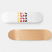 Vlag van Duitse Staten Persoonlijk Skateboard (Horizontaal)