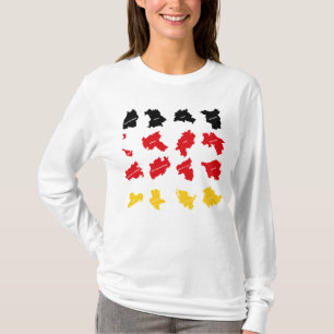 Vlag van Duitse Staten T-shirt